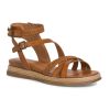 Tamaris Tamaris | Gladiator Sandal 28210 | Cognac | Flat Sandals