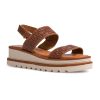 Tamaris Tamaris Chunky Platform Sandal | 28237 | Tan Leather | Heeled Sandals