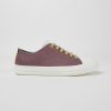 Camper Women’s Camper Twins | Multicolour Leather Sneaker | Purple/Grey | Trainers