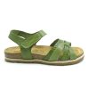 Yokono Yokono | Chipre-193 Flat Sandal | Malabo (Green) | Flat Sandals