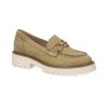 Caprice Caprice Chunky Loafer | 24706 | Green Nubuck | Brogues And Loafers