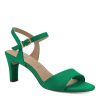 Tamaris Tamaris Kitten Heel 28028 | Green | Heeled Sandals