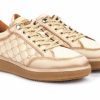 Pikolinos Women’s Pikolinosbaeza Leather Sneaker In Cream Leather W8V | Trainers