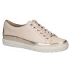 Caprice Caprice Leather Trainer 23654 | Cream Comb | Trainers