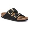 Birkenstock Arizona Big Buckle Nubuck | Black | Comfortable Classics