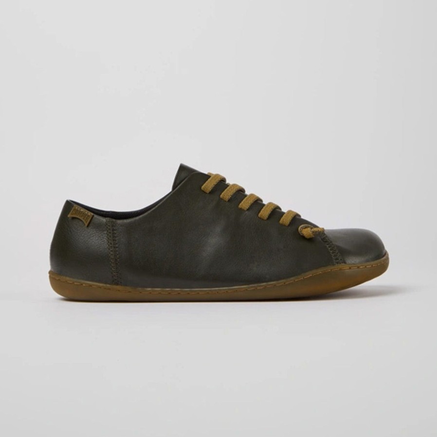 Camper Men’s Camper | Peu Leather Shoe | Green | Men'S Shoes