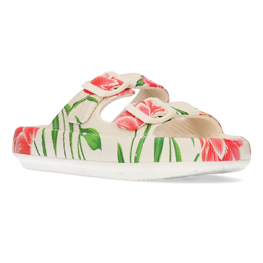 Laura Vita Laura Vita | Nuon 02 | Rose | Flat Sandals