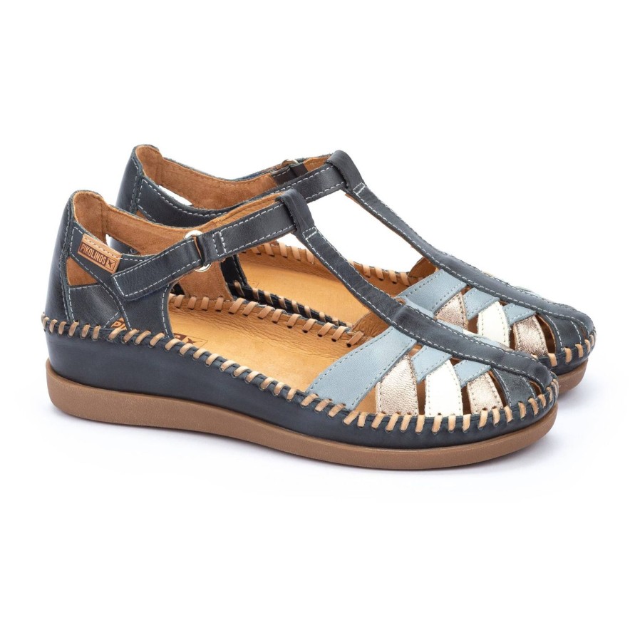 Pikolinos Women’s Pikolinos | Cadaques W8K-0705C1 | Ocean | Flat Sandals