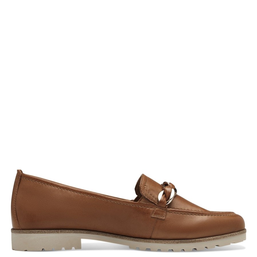 Tamaris Tamaris Loafer 24200 | Cognac | Brogues And Loafers