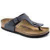 Birkenstock Gizeh Birko-Flor | Blue | Flat Sandals