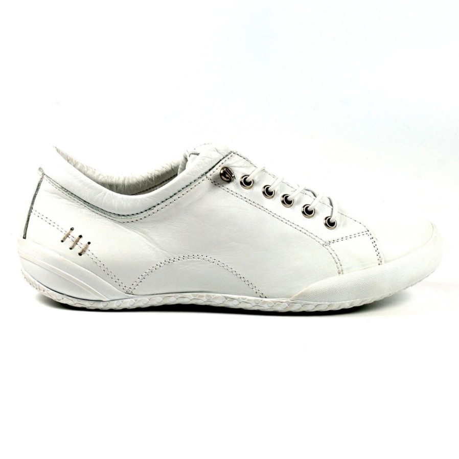 Lunar Lunar | Carrick Leather Shoe | White | Trainers