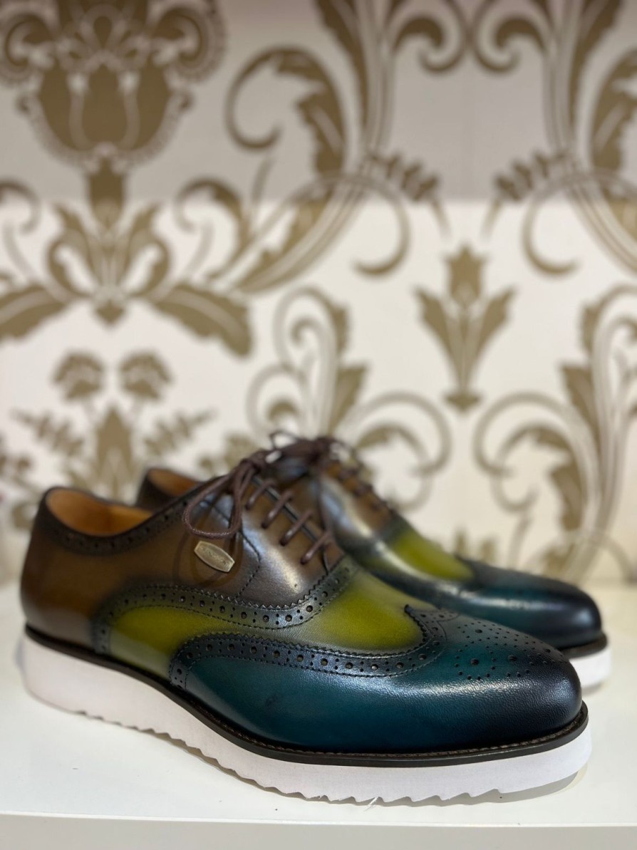 Lorenzo Conti Lorenzo Conti | Aron 01 | Turquoise | Men'S Shoes