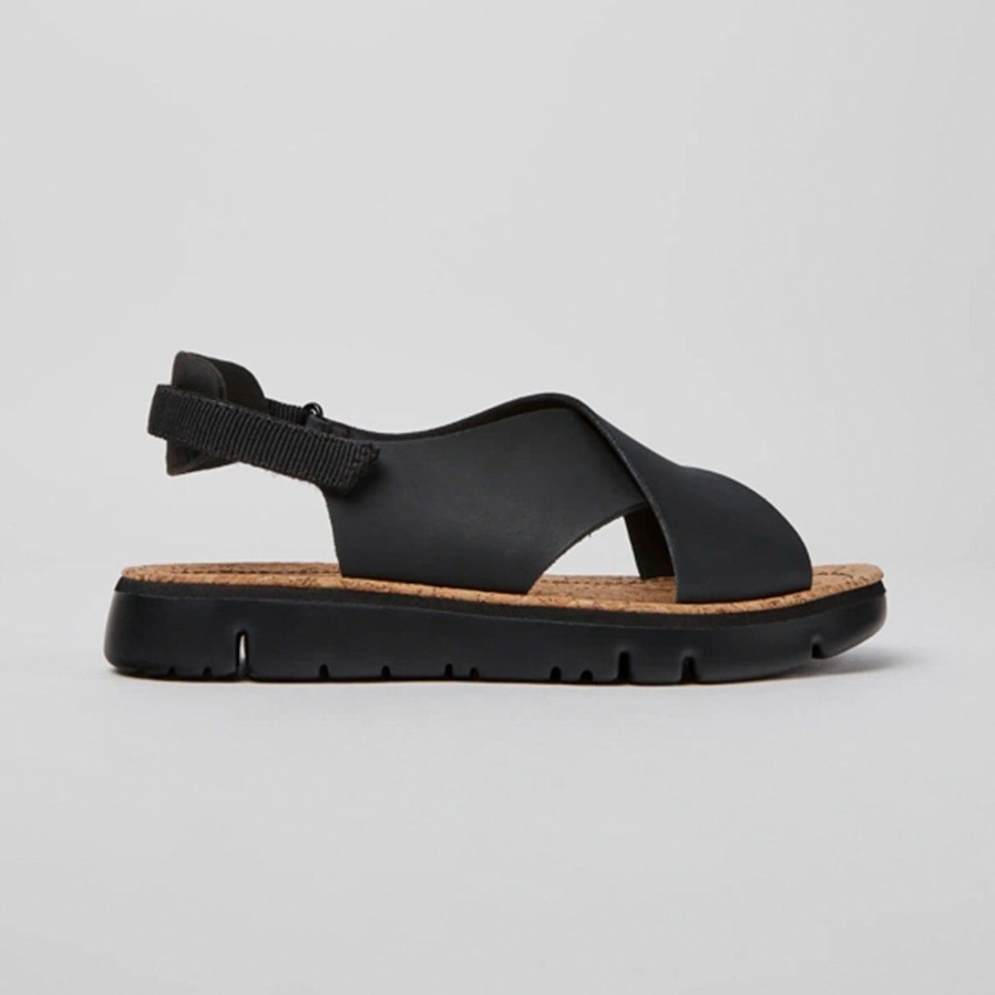 Camper Women’s Camper | Oruga Sandal | K200157 | Black | Flat Sandals