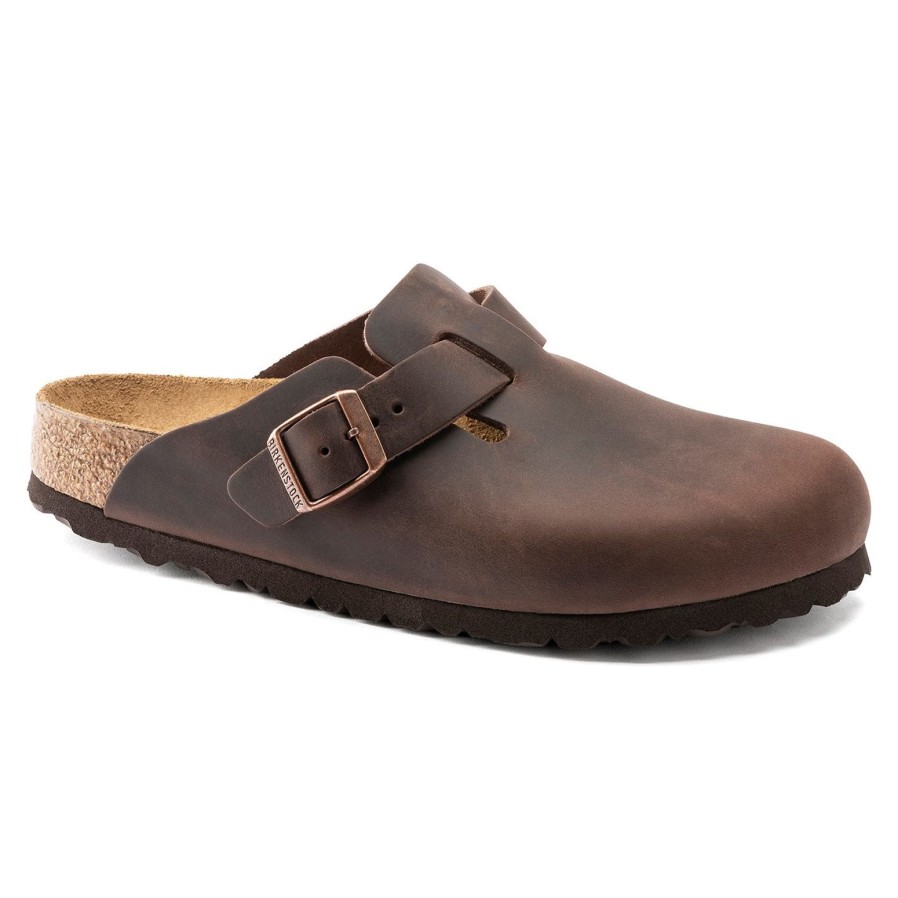 Birkenstock Birkenstock | Boston Oiled Leather | Habana | Men'S Sandals