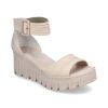 Rieker Rieker | Wedge Sandal 68093-60 | Pearl | Heeled Sandals