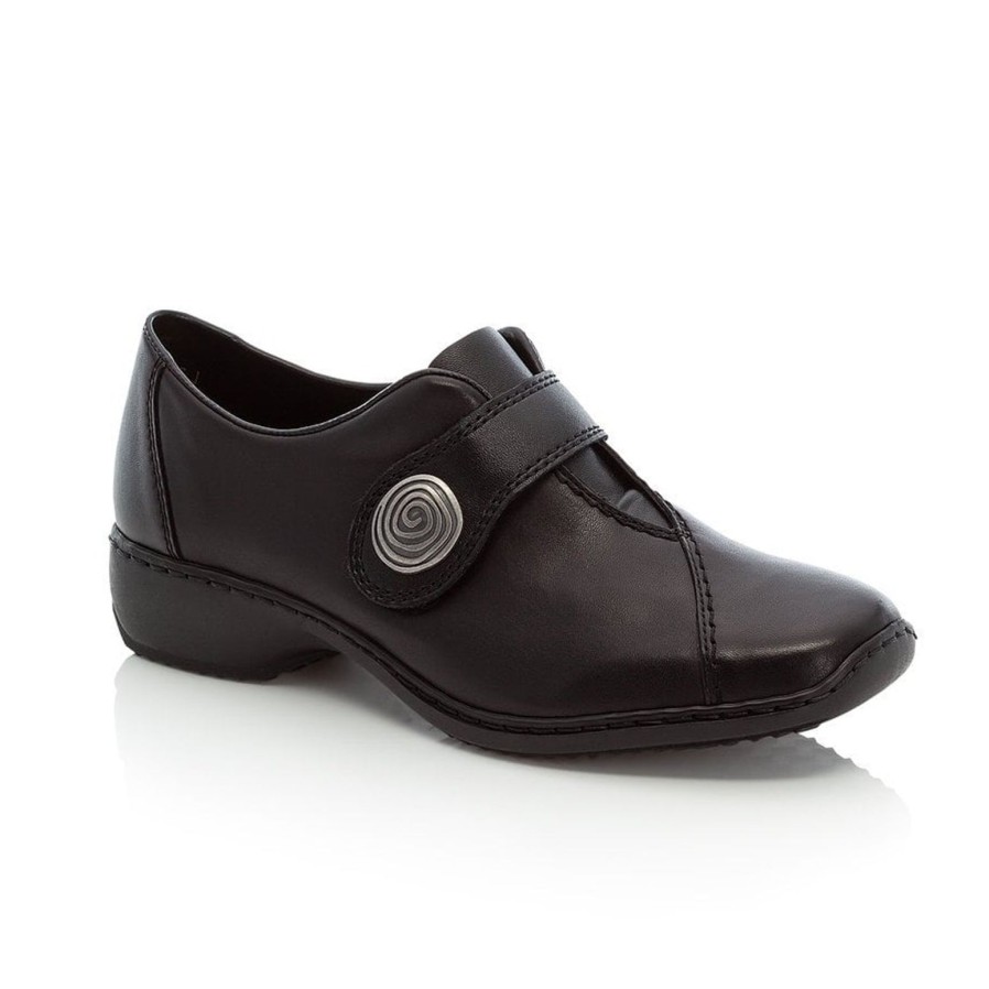 Rieker Rieker Classic Shoe | L3870-02 | Black | Comfortable Classics